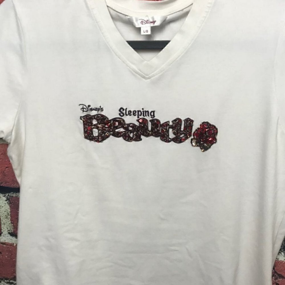 DISNEY Sleeping  Beauty Bling T-shirt